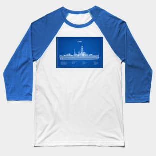 Cobb wpg-181 United States Coast Guard Cutter - ABD Baseball T-Shirt